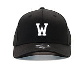 Kappe State of WOW ALPHABET - Whiskey Baseball Cap Crown 2 Black/White Strapback