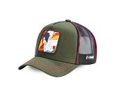 Kappe Capslab Trucker - Naruto - Sasuke - Olive Green