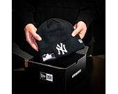 Mütze New Era - MLB Essential Cuff Knit Beanie - NY Yankees - Black / White