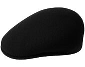 Kangol - 504 Kangol Cap Flatcap - Black