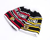 Mütze '47 Brand NHL Chicago Blackhawks Rockhill Cuff Knit Black