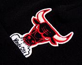 Mütze Mitchell & Ness Chicago Bulls Chenille Logo Cuff Knit Black