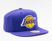 Kappe Mitchell & Ness - NBA Team Ground 2.0 Snapback - LA Lakers - Purple