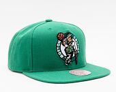 Kappe Mitchell & Ness - NBA Team Ground 2.0 Snapback - Boston Celtics - Green