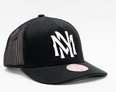 Kappe Mitchell & Ness Essential Trucker Snapback Branded Black