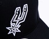 Cap Mitchell & Ness - Team Ground 2.0 Snapback - San Antonio Spurs - Schwarz