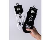 3 Paar Socken New Era Flag Invisible 3Pack Black