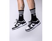 3 Paar Socken New Era Stripe Crew 3Pack Black