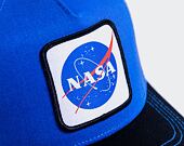 Kappe Capslab NASA A-Frame Trucker CL/NASA/1/NAS3 Royal Blue / Grey / Black
