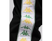 Jogginghose Kappa 222 BANDA RASTORIAI SLIM Schwarz-Weiß-Grün Staubig