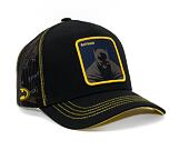Kappe Capslab Batman - Batman Schwarz/Gelb Trucker Schwarz / Gelb