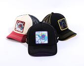 Kappe Capslab Batman - Retro Batman Trucker Black / Purple