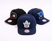 Kappe Mitchell & Ness NHL Team Ground 2.0 Pro Snapback Toronto Maple Leafs Blau