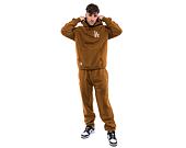 Trainerhose New Era League Essentials Joggers - LA Dodgers - Toasted Peanut / Stone