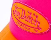 Kappe Von Dutch Trucker Tampa - Trucker Foam - Polyester Foam - Pink/Orange