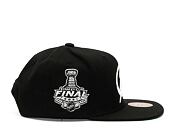 Kappe Mitchell & Ness NHL Top Spot Snapback Tampa Bay Lightning Black