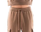 Trainerhose New Era Script Cargo Joggers Ash Brown / Metalic Gold