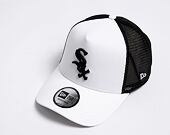 Kappe New Era 9FORTY A-Frame Trucker MLB League Essential Chicago White Sox - White / Black