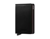 Geldbörse Secrid Slimwallet Original Black & Brown