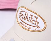 Kappe Von Dutch Boston Trucker Cream/White