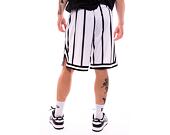 Shorts Karl Kani Small Signature Striped Mesh Shorts white/black