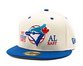 Kappe New Era 59FIFTY MLB 93 Division Toronto Blue Jays - Off White