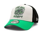 Kappe New Era 9FORTY A-Frame Trucker Character Trucker Rick and Morty - Sour Green