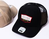 Kappe Brixton Regal Netplus MP Trucker Hat - Black/Black