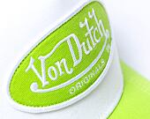 Kappe Von Dutch Trucker Boston - White/Green