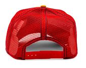 Kappe Stetson - Trucker Cap Motocross Team - Navy/Orange