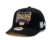 Kappe Mitchell & Ness - NBA Glow Up Classic Red - LA Lakers - Black