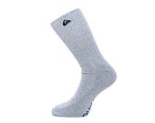 2 Paar Socken Quiksilver Basic Crew Socks White/Grey