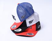 Kappe Alpinestars - Dunker Trucker - White/Red/Blue