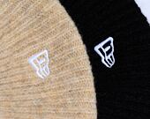 Baskenmütze New Era - MLB Womens Knitted Beret - NY Yankees - Toffee / White