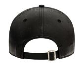 Kappe New Era - 9FORTY Faux Leather Monogram - NY Yankees - Black
