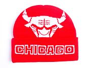 Mütze Mitchell & Ness - K.O. Knit Hwc - Chicago Bulls - Red