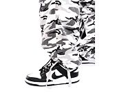 Hose Karl Kani Sport Patch Camo Cargo Pants grey/black/off white
