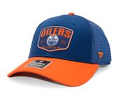 Kappe Fanatics - Edmonton Oilers - A/CAP Structured Adjustable Meshback - Blue Cobalt/Dark Orang