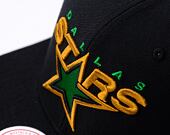 Kappe Mitchell & Ness - Top Spot Snapback Vntg - Dallas Stars - Black