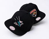 Kappe Mitchell & Ness - Conference Patch Snapback - San Jose Sharks - Black
