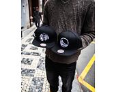 Kappe Mitchell & Ness - Evergreen Black White Snapback - Chicago Blackhawks - Black