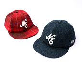 Kappe New Era - 59FIFTY Retro Crown Harris Tweed - Navy