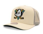 Kappe Mitchell & Ness - NHL Evergreen Trucker Vntg - Anaheim Ducks - Off White