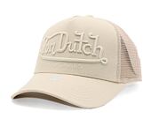 Kappe Von Dutch - Trucker Riverside - Caps - Cot Twill - Cream
