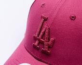 Damen Kappe New Era - MLB Metallic 9FORTY - LA Dodgers - Burgundy