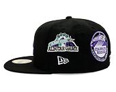 Kappe New Era - MLB Image Drop - All Over Print 59FIFTY - Colorado Rockies - Black