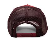 Kappe New Era - Buffalo Patch Cord 9FORTY Trucker - Burgundy