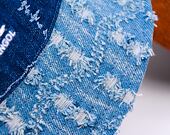 Kangol Hut - Denim Mashup Bucket - Mittelblau