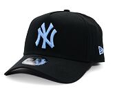 Kappe New Era - MLB Essential 9FORTY A-Frame - NY Yankees - Black / Pastel Blue