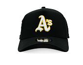 Kappe New Era - MLB World Series Patch 9FORTY A-Frame - Oakland Athletics - Black / Gold